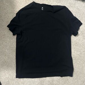 H&M Black Short Sleeve Tee